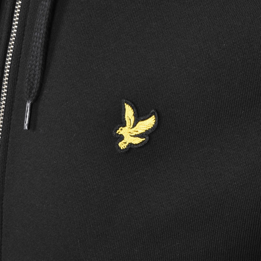 Alternative Image for ProductLyle And Scott Full Zip Hoodie Black3